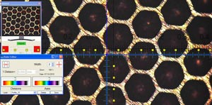 Cilindro rotocalco con luce coassiale e microscopio 2034-100 (70 linee/cm)