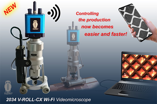 Videomicroscope 2034 with WiFi camera