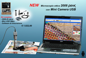 2008 Peak Video-Optical Microscope